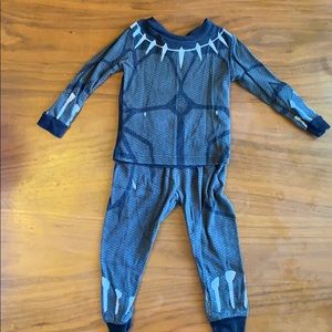 Black Panther Pajama set disney marvel EUC